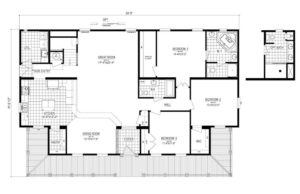 2 STORY MODULAR HOMES In NC floor plan