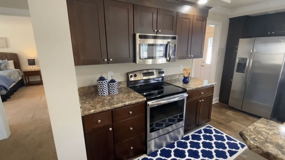 single story modular home north carolina kitchen