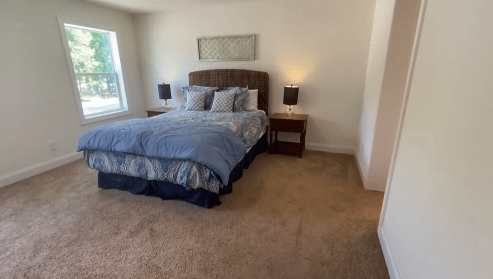 single story modular home north carolina master bedroom
