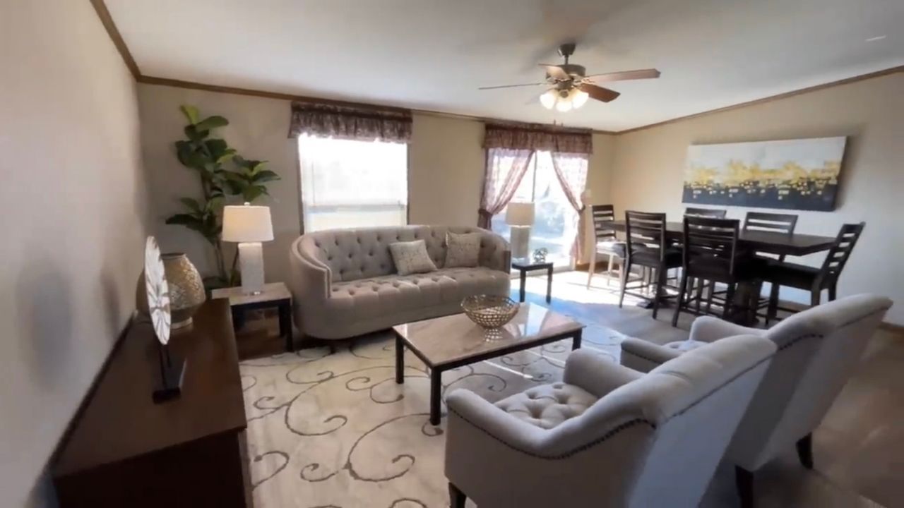 manufactured home living room