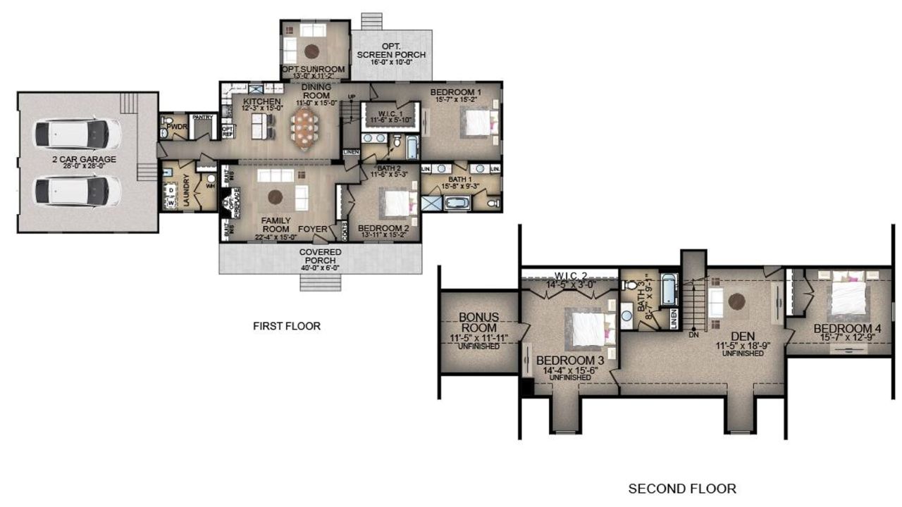 modern modular farmhouse floor plan