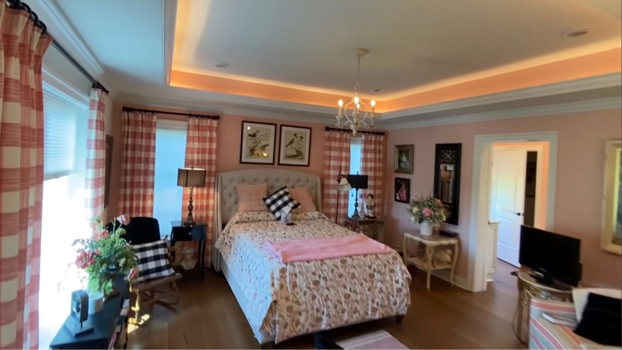 modern modular farmhouse master bedroom