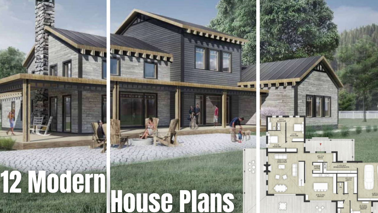 12 Modern House Plans
