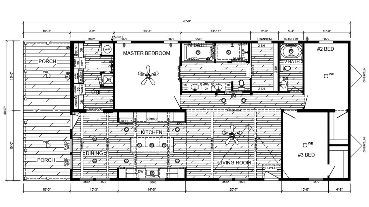Deer Valley Homes Shiloh Floor Plan