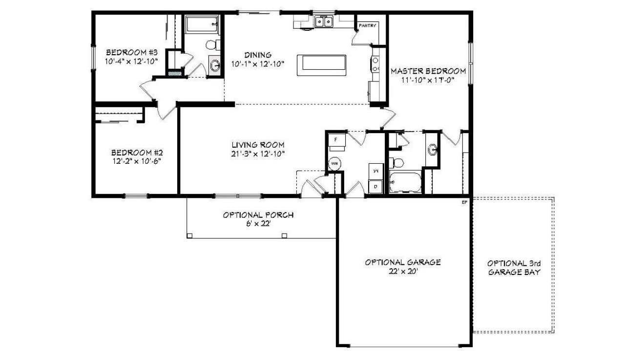 Modular Home in Ohio floor plan
