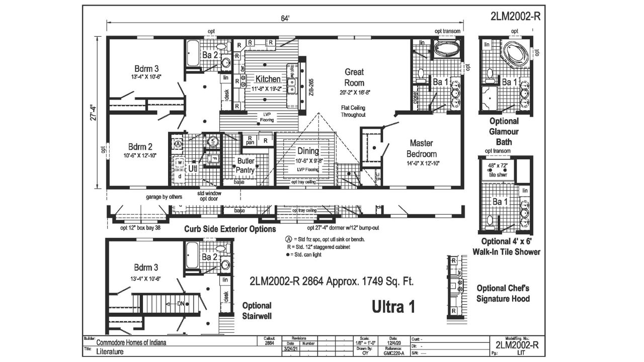 Michigan modular homes floor plan