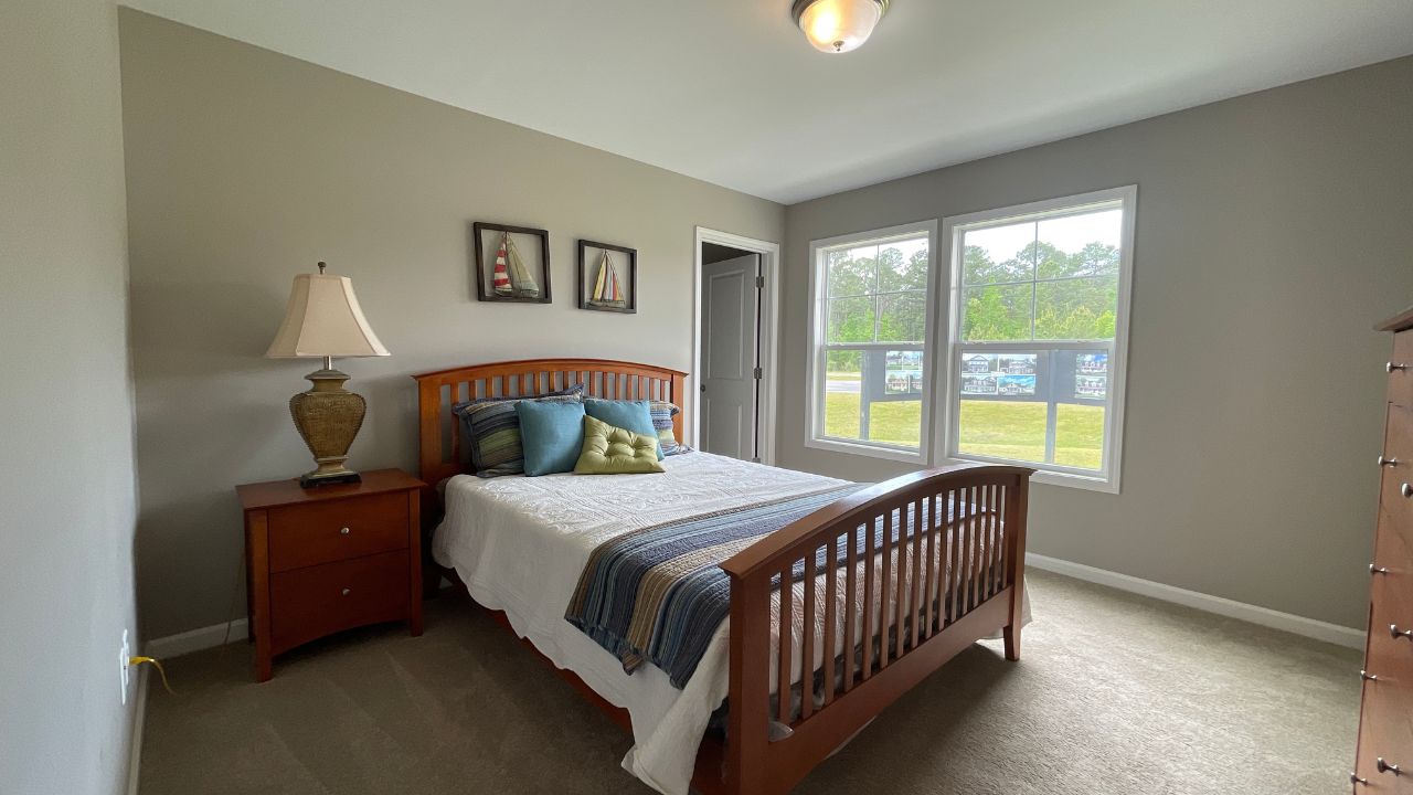 North Carolina Modular home bedroom