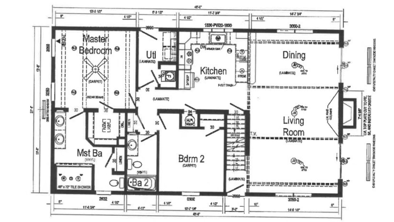 West Virginia Modular Home floor plan