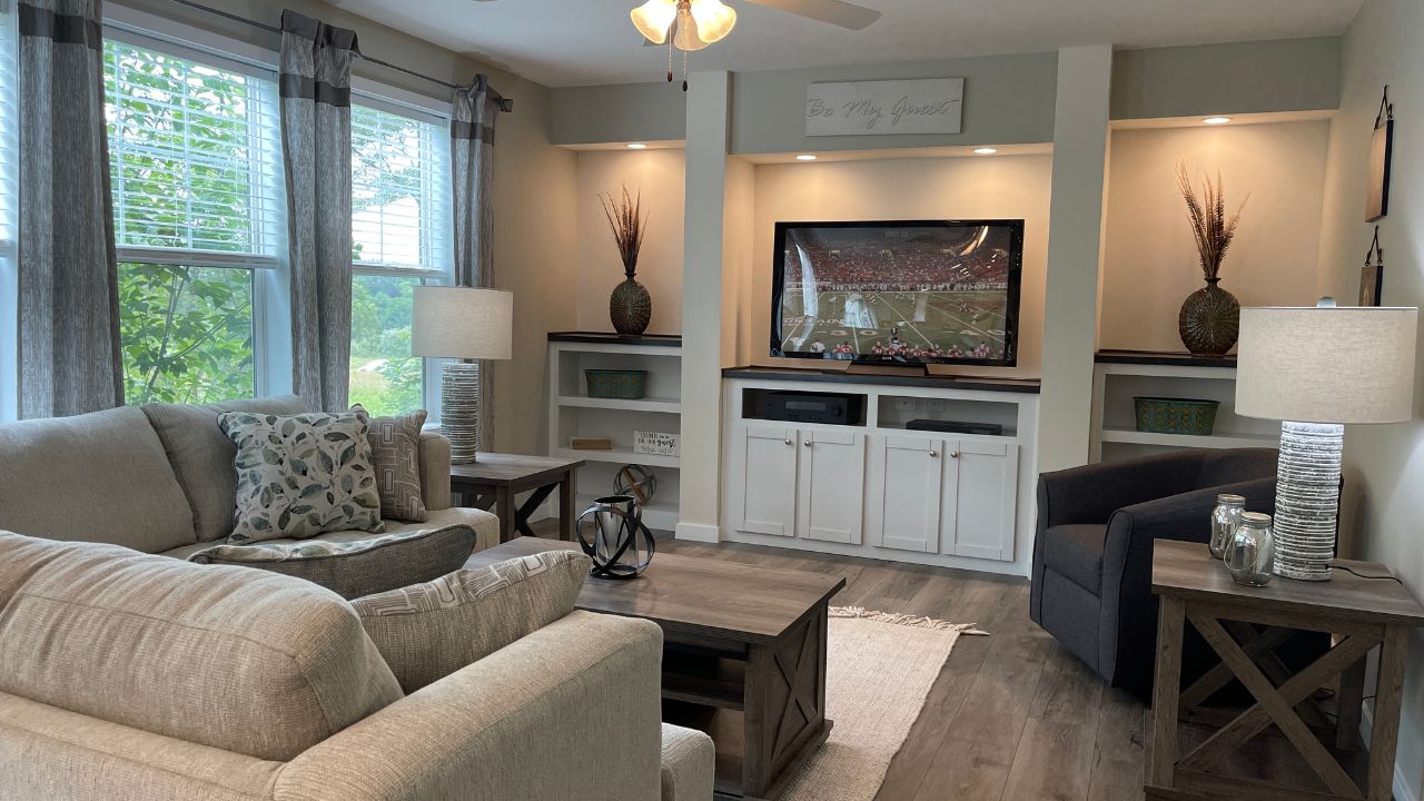 clayton modular home living room