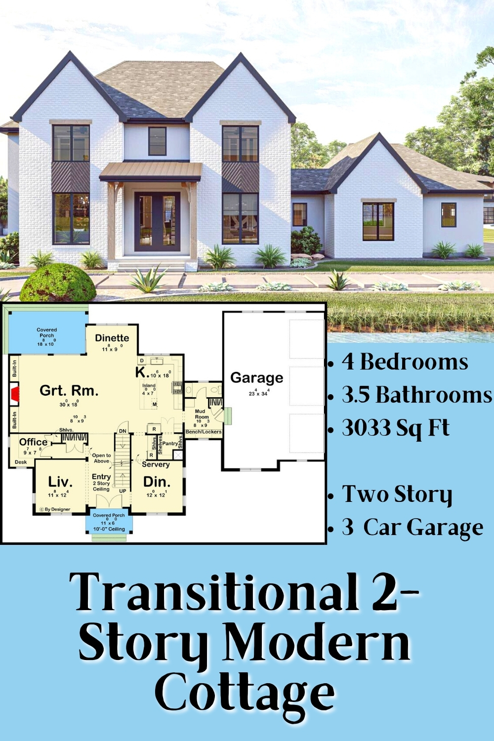 4 Bedroom House Plans 5