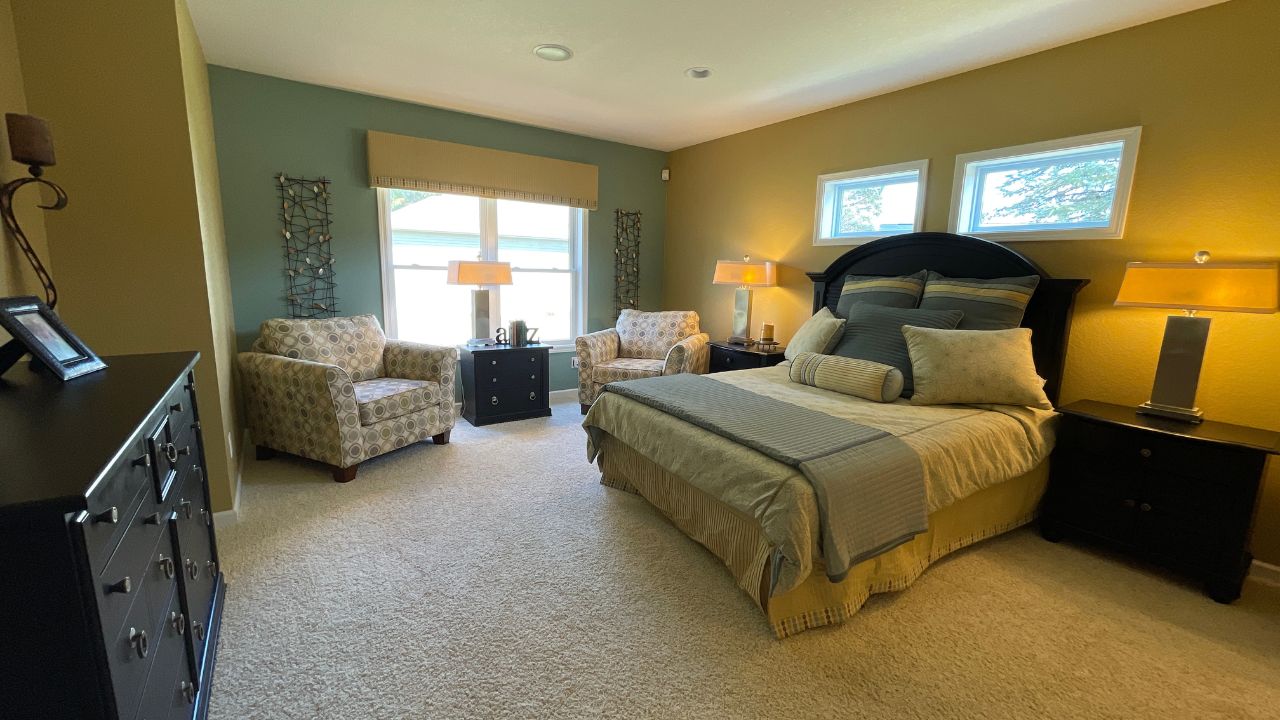 Best Wisconsin Prefab Homes master bedroom