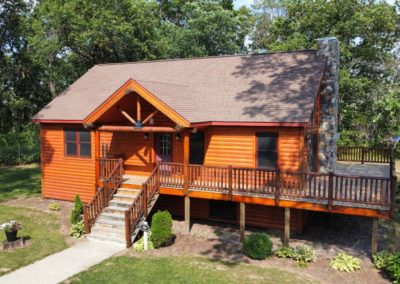 Terrace Homes EXQUISITE Modular Log Cabin [Tour w/Price]