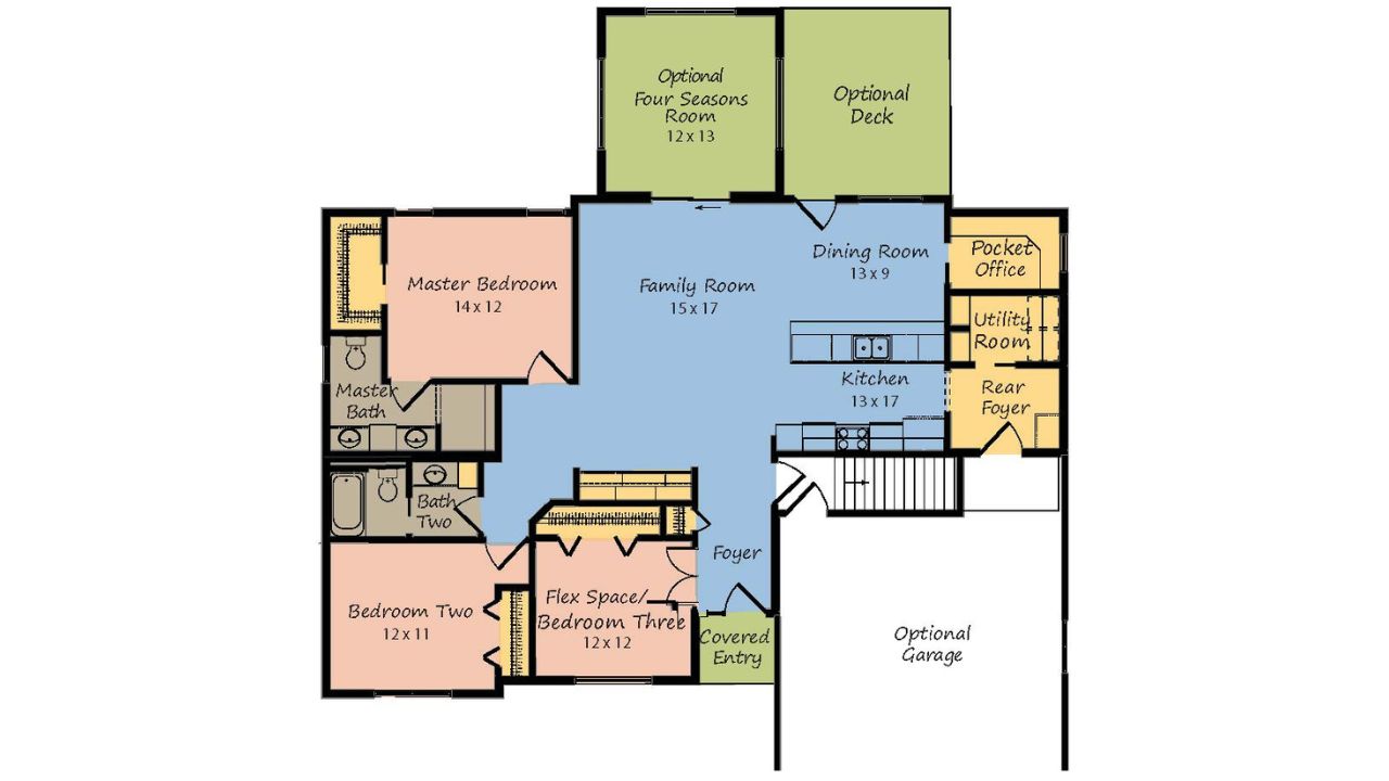 modular home with prices floor plan