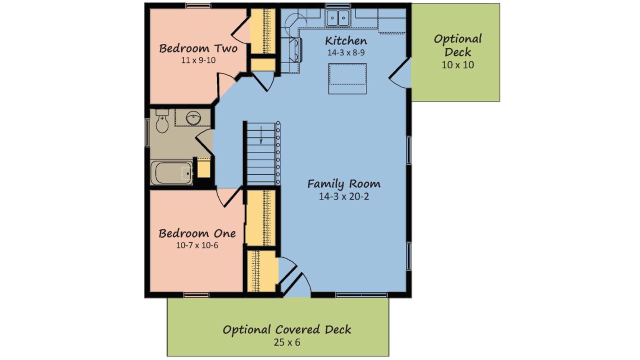 best Small Modular Homes floor plan