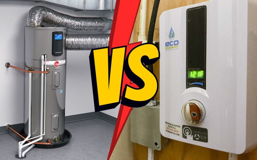 Heat Pump Water Heater vs Tankless Water Heater [Explained]