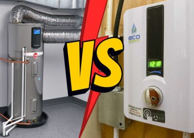 Heat Pump Water Heater vs Tankless Water Heater [Explained]