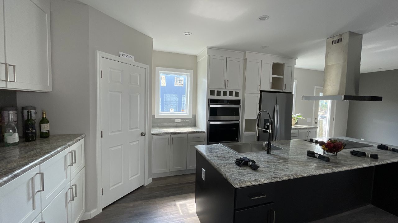 new era modular homes cape cod style house kitchen