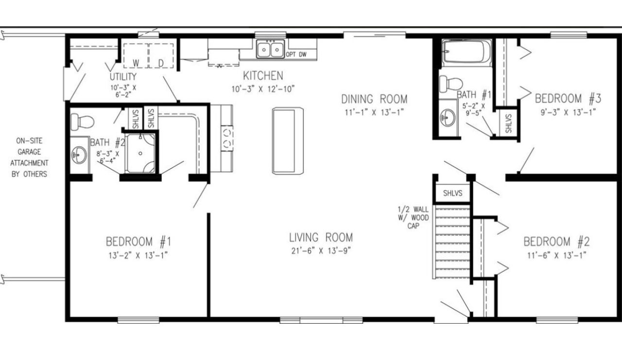 ranch style home floor plan