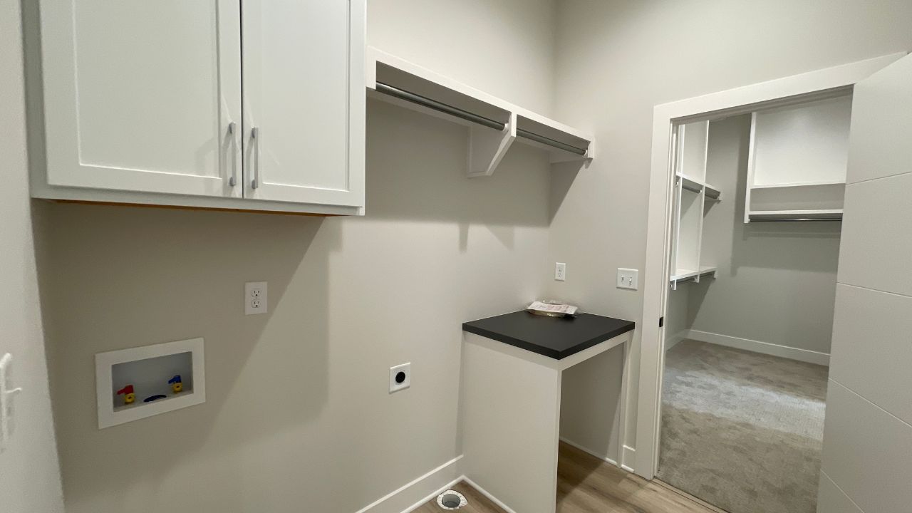 ultra modern home design laundry room