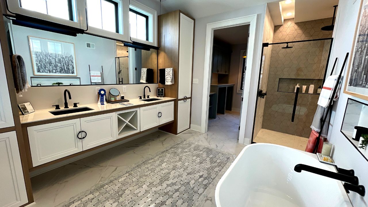 new home design trend master bathroom