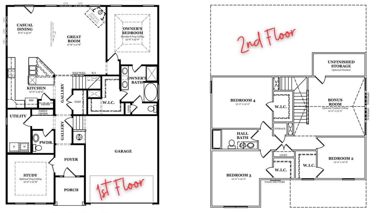 4 bedroom custom home floor plan (1)