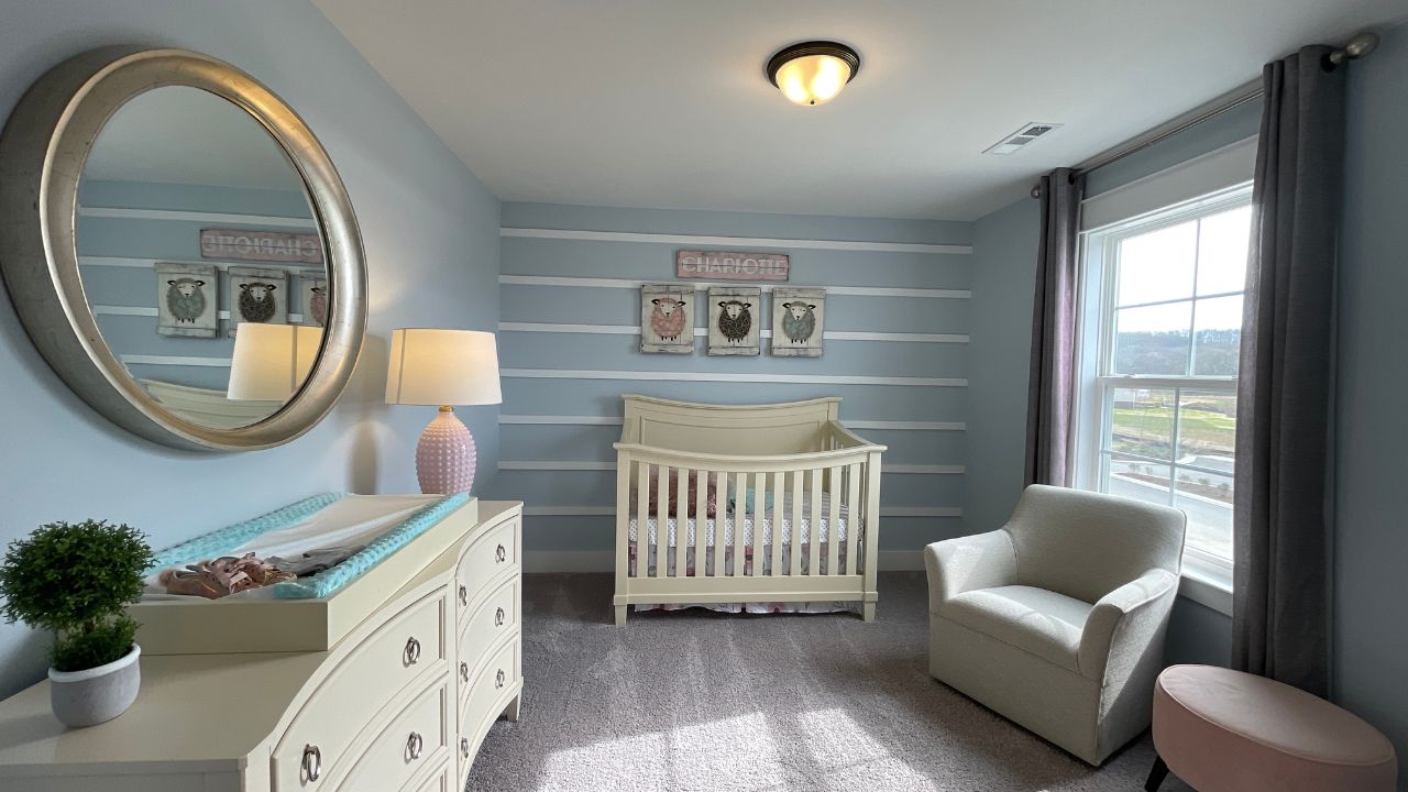 4 bedroom custom home nursery
