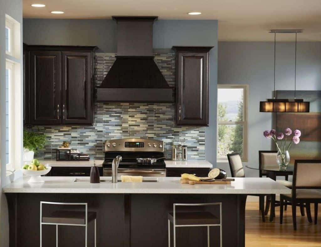 Black kitchen cabinet colors