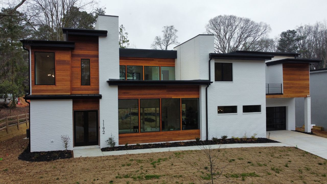 Modern home design exterior