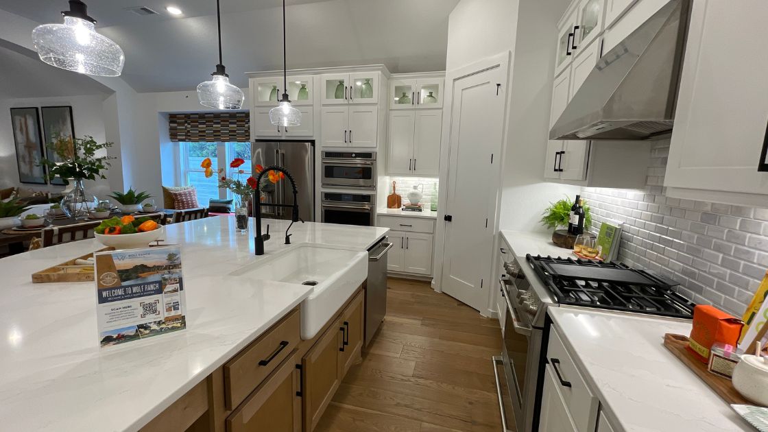 Kitchen with Energy-efficient Appliances