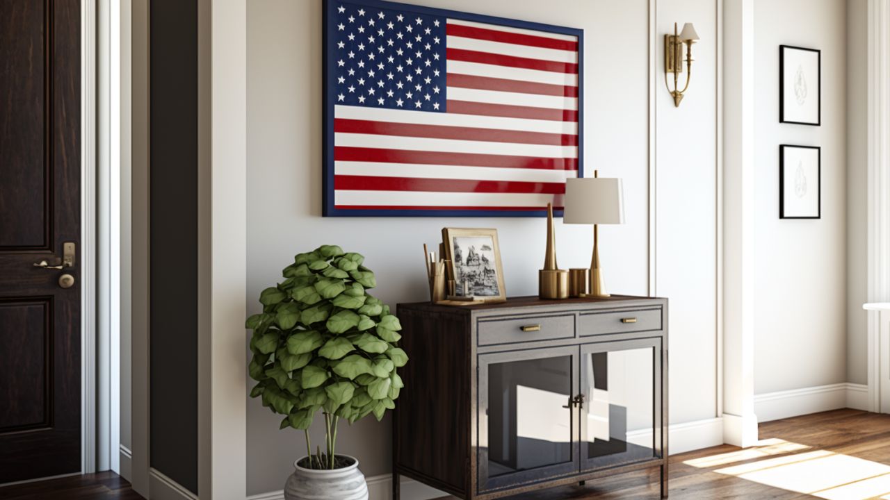 4th of july home decor wall art