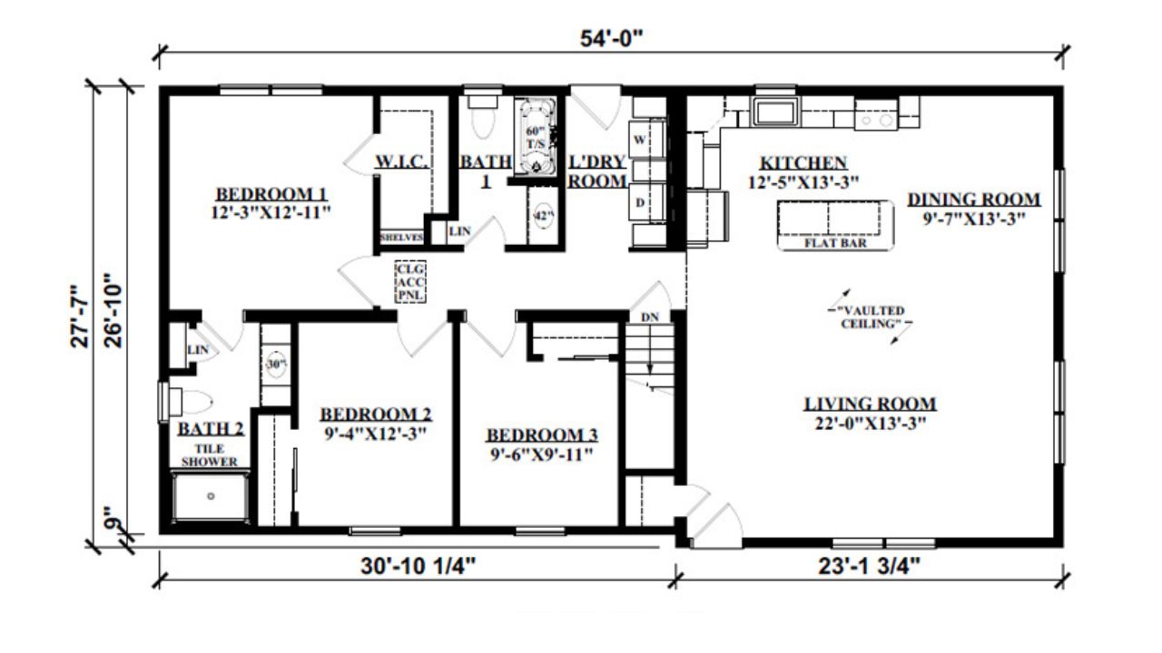 Kintner Modular Homes Floor Plan