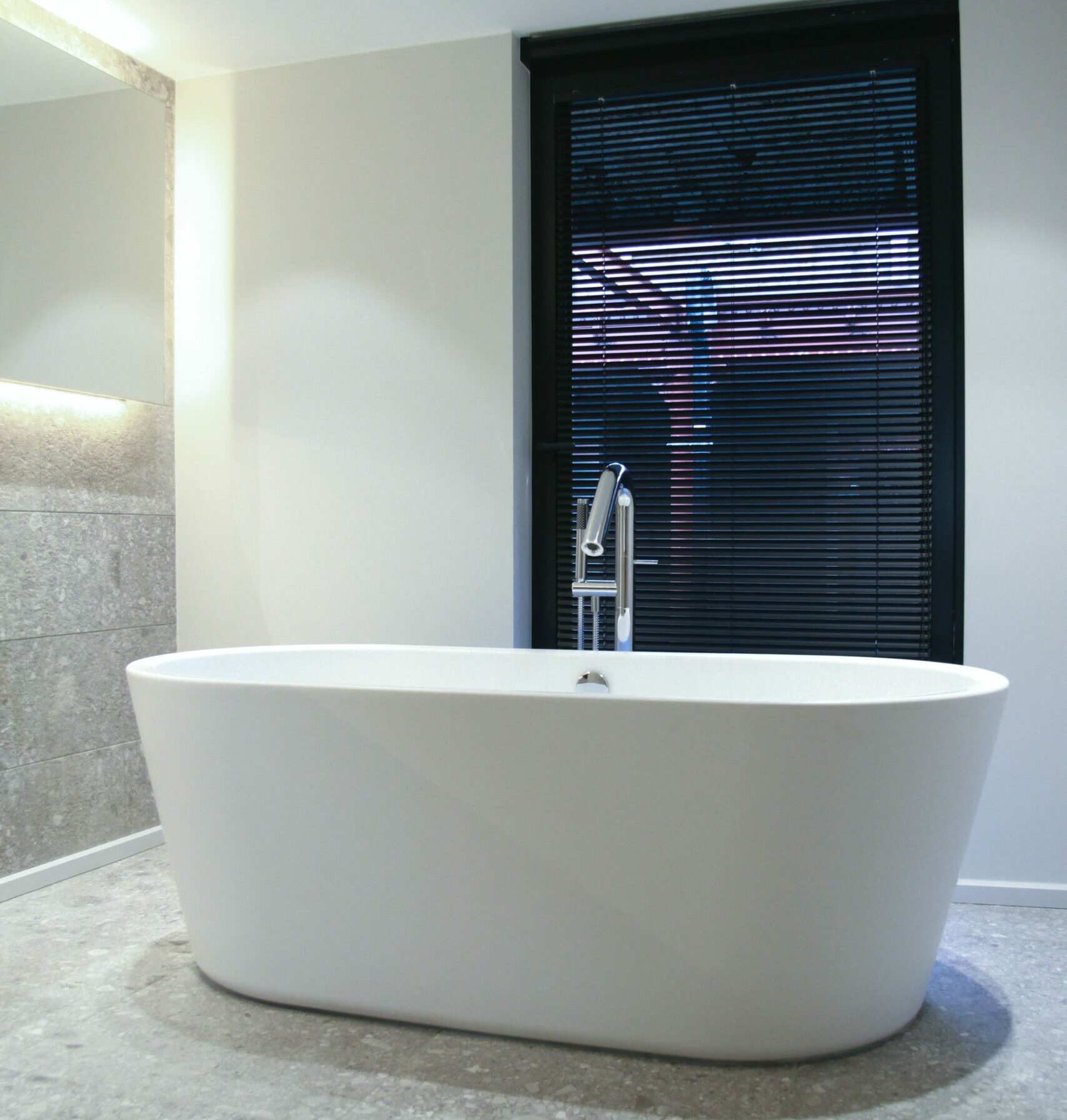 Freestanding bathtub for Scandinavian design