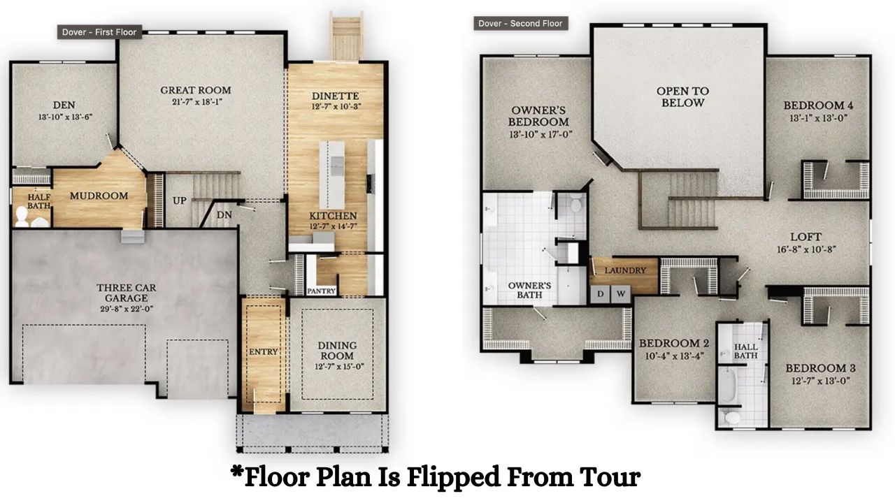 Rockford Homes Dover Floor plan